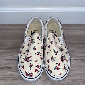 Vans - floral pattern